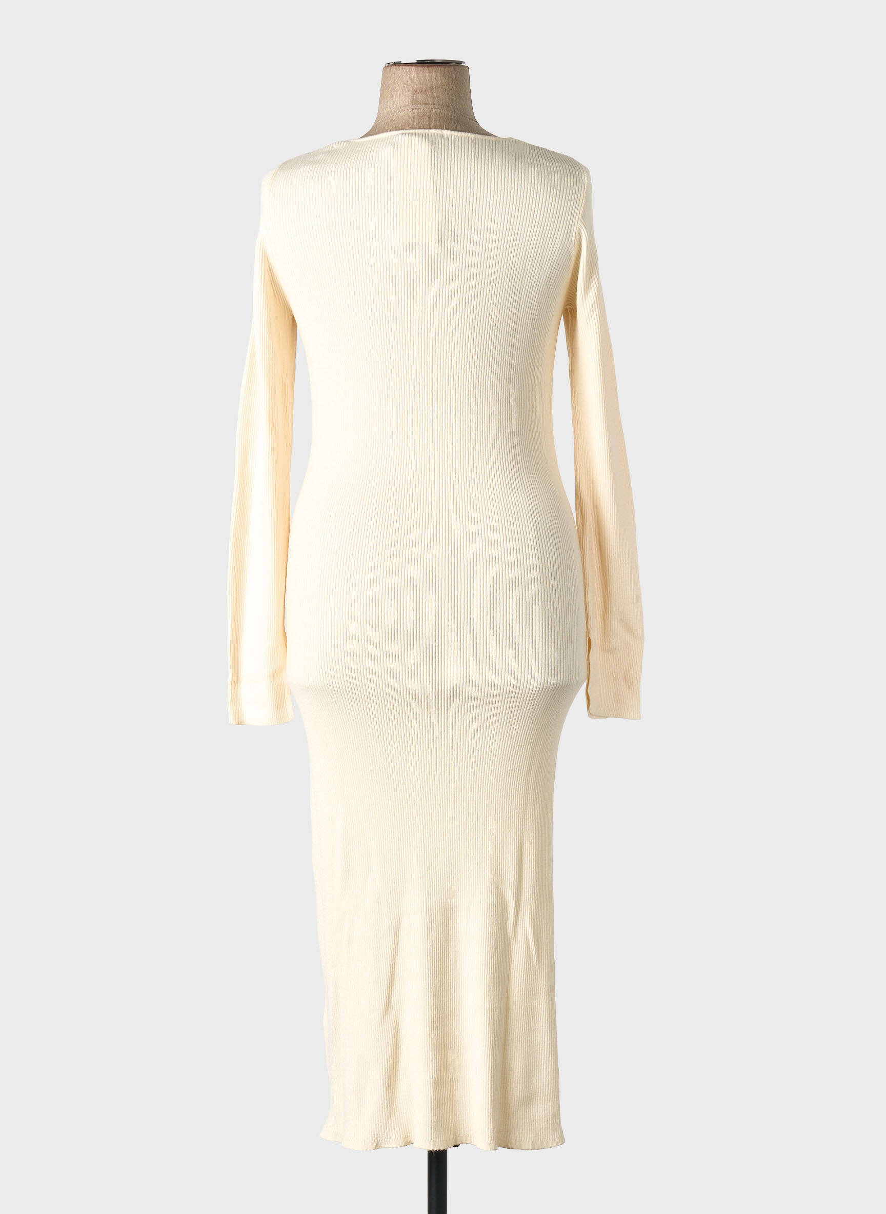 Robe longue blanc GINA TRICOT femme
