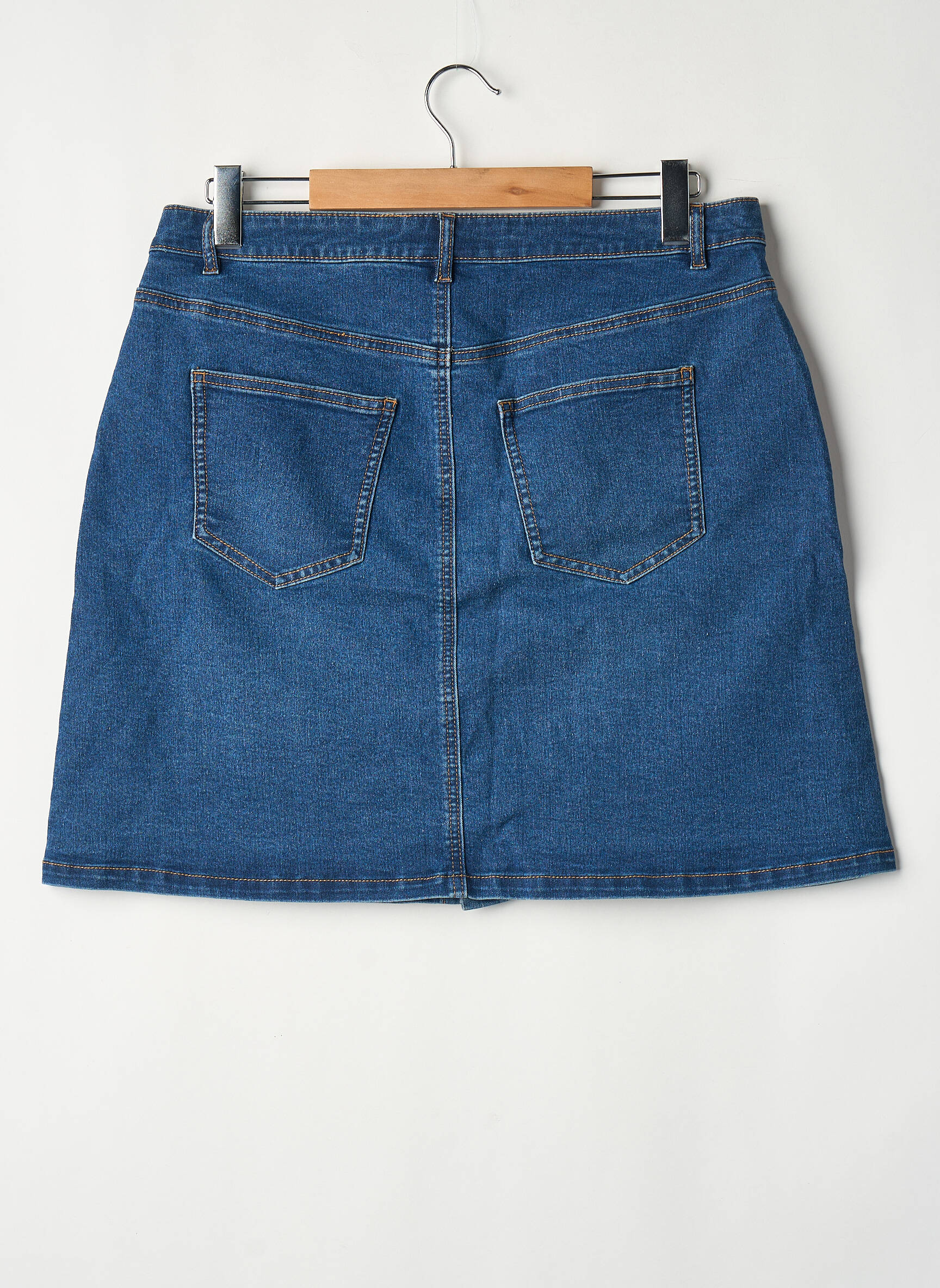 Jupe courte bleu VERO MODA femme