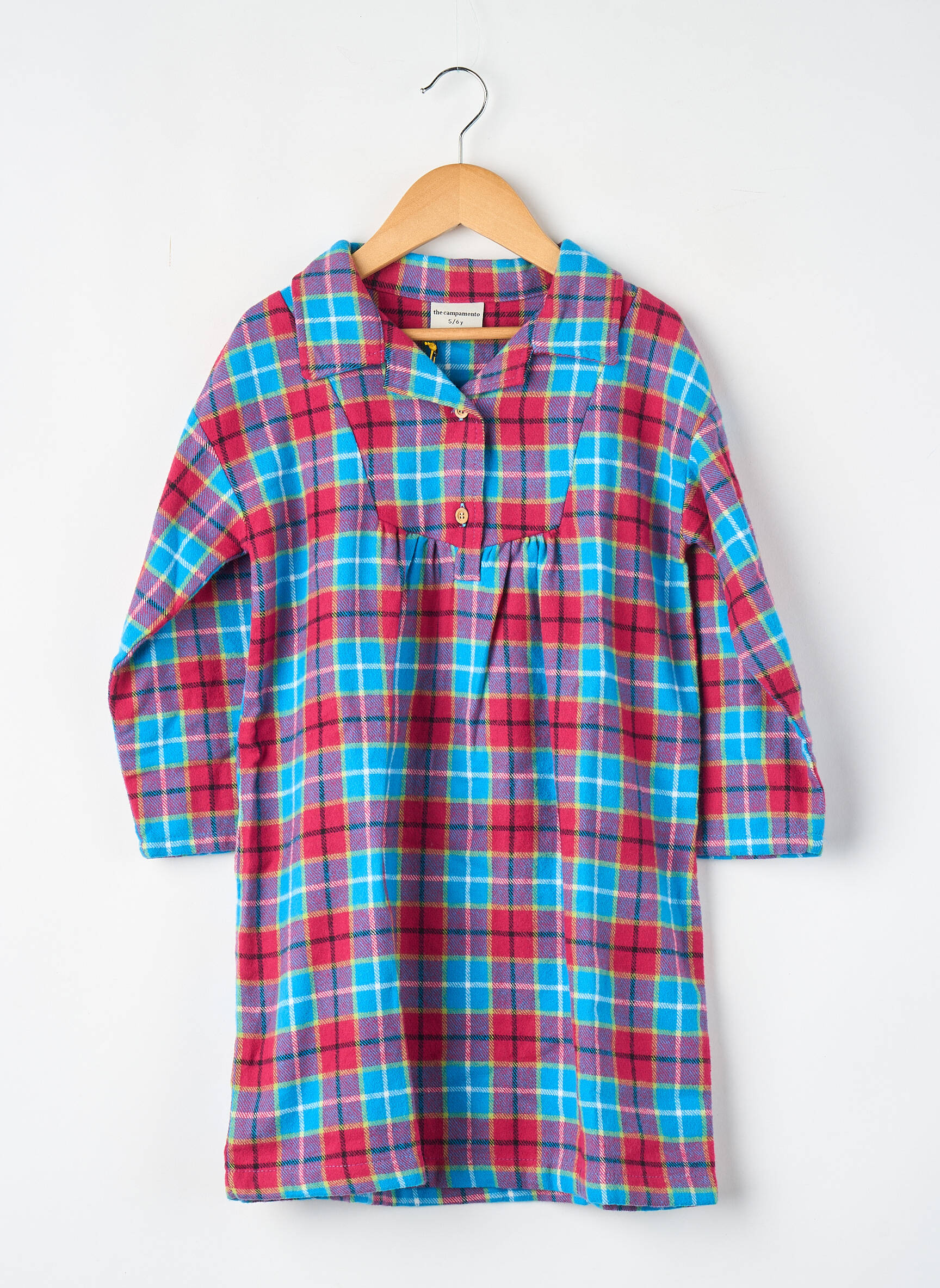 Robe mi-longue bleu THE CAMPAMENTO fille