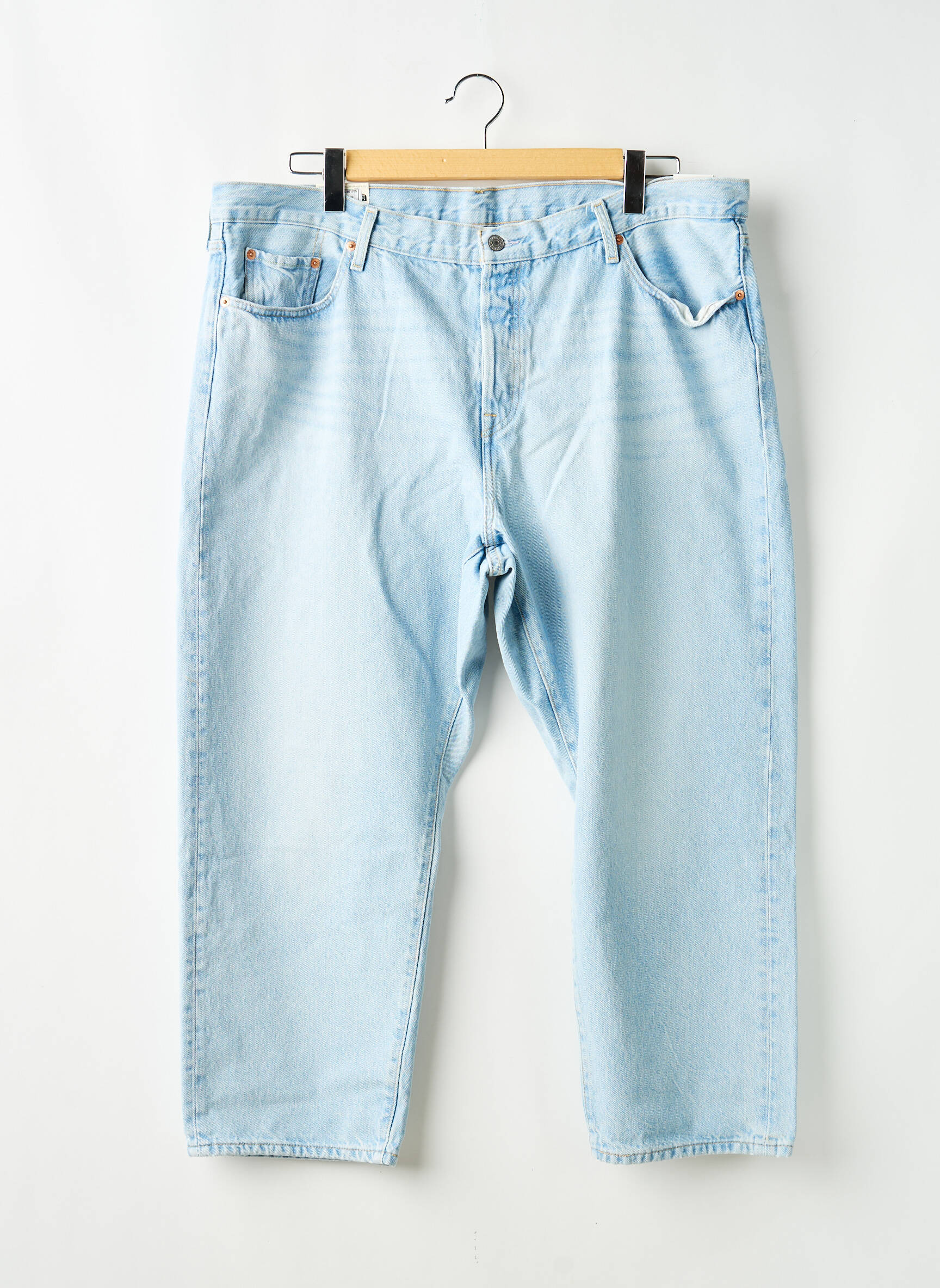 Jeans coupe droite bleu LEVI'S femme