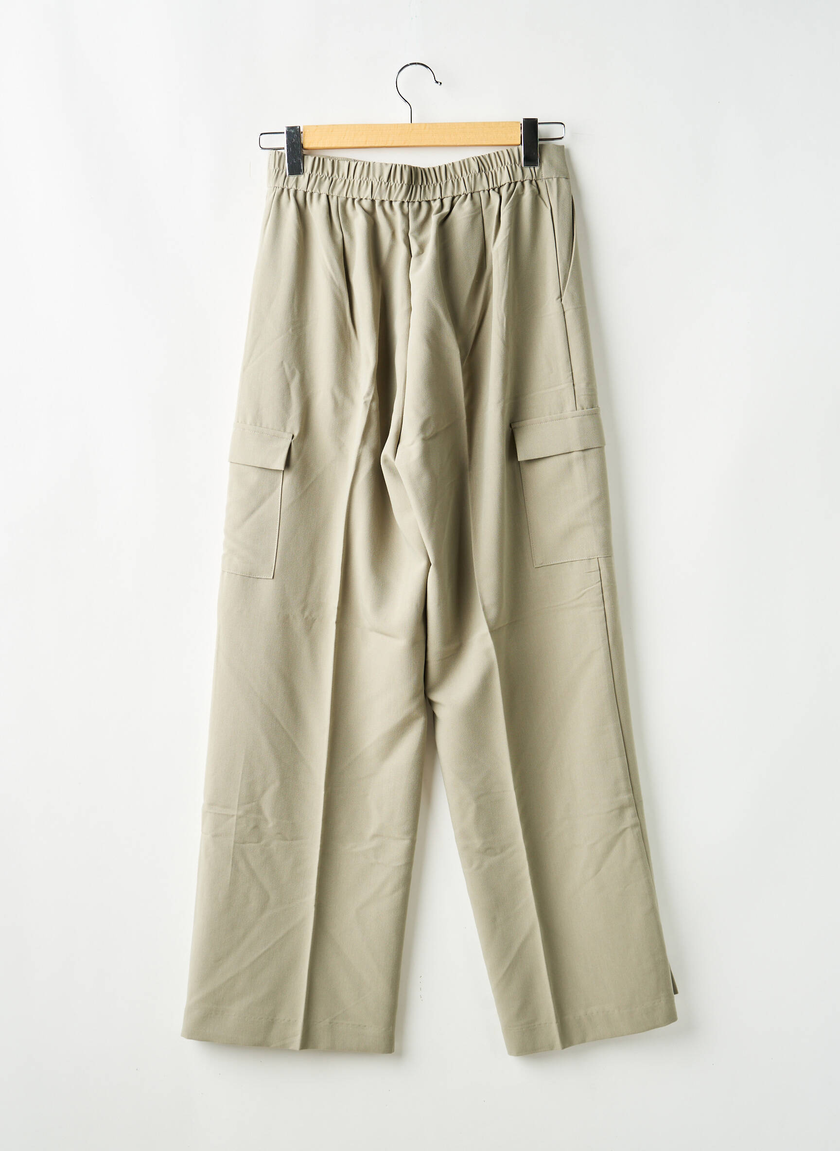 Pantalon large gris GRACE & MILA femme