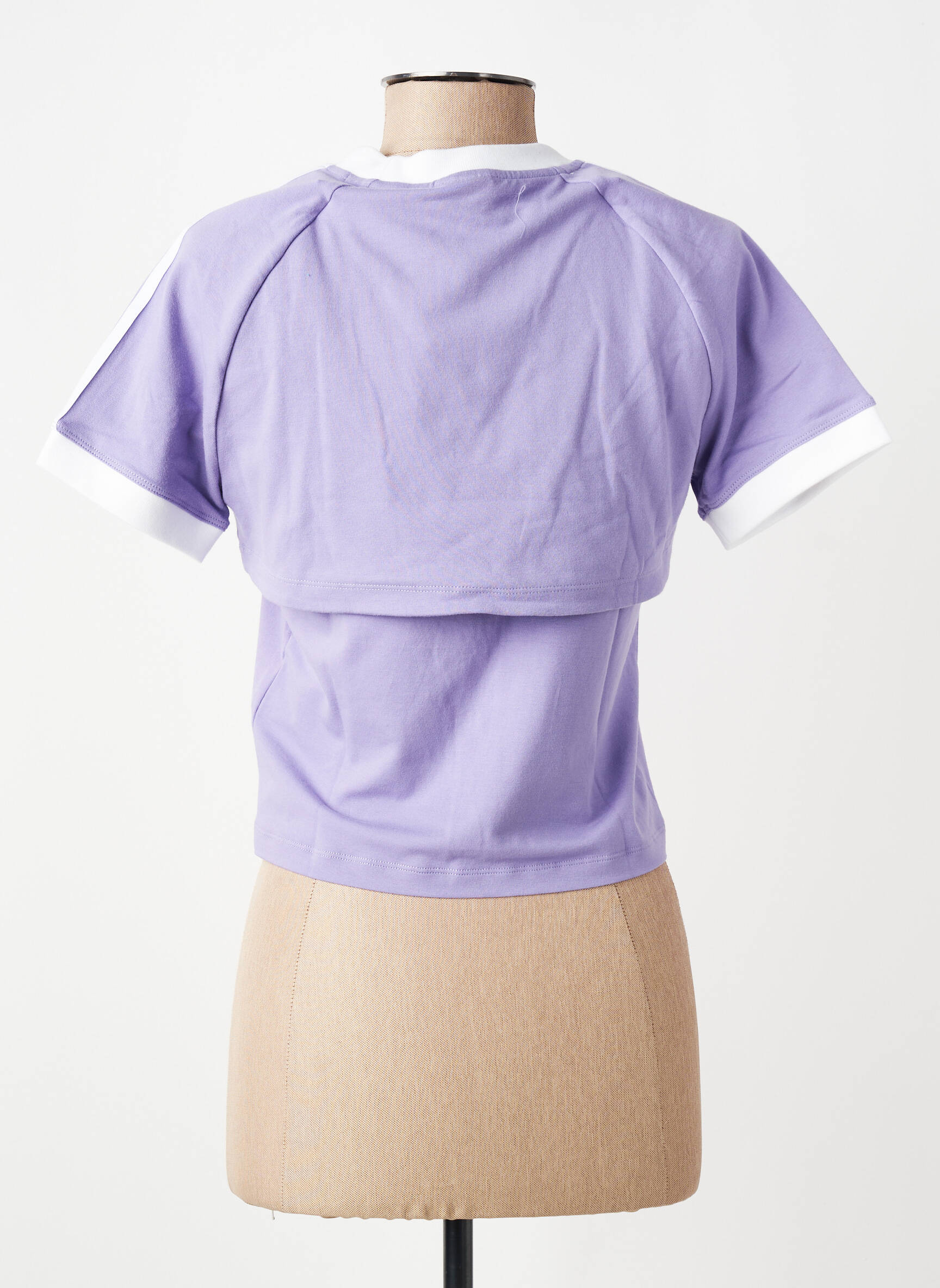 Top violet ADIDAS femme