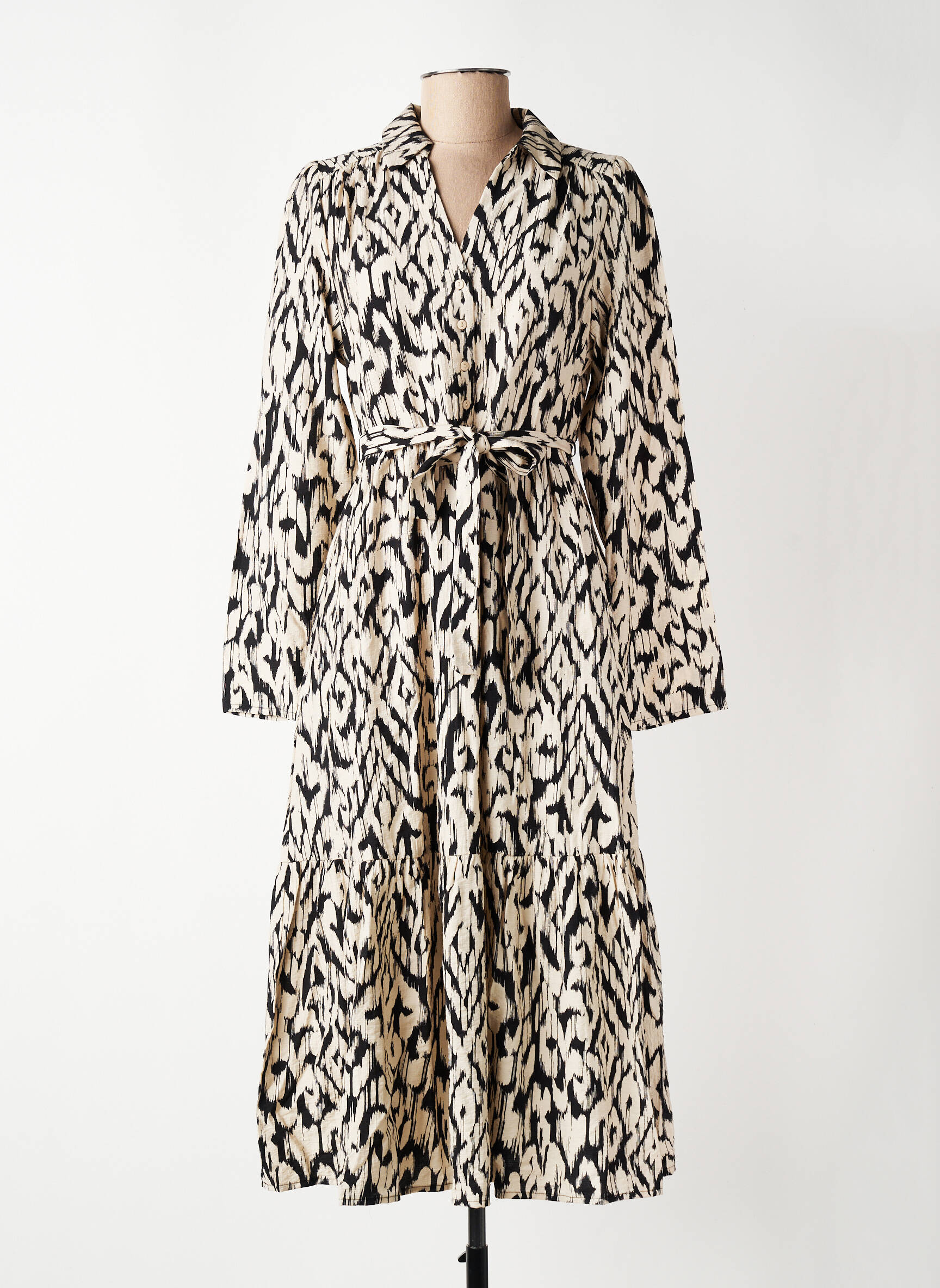 Robe longue multicolore MSCH COPENHAGEN femme
