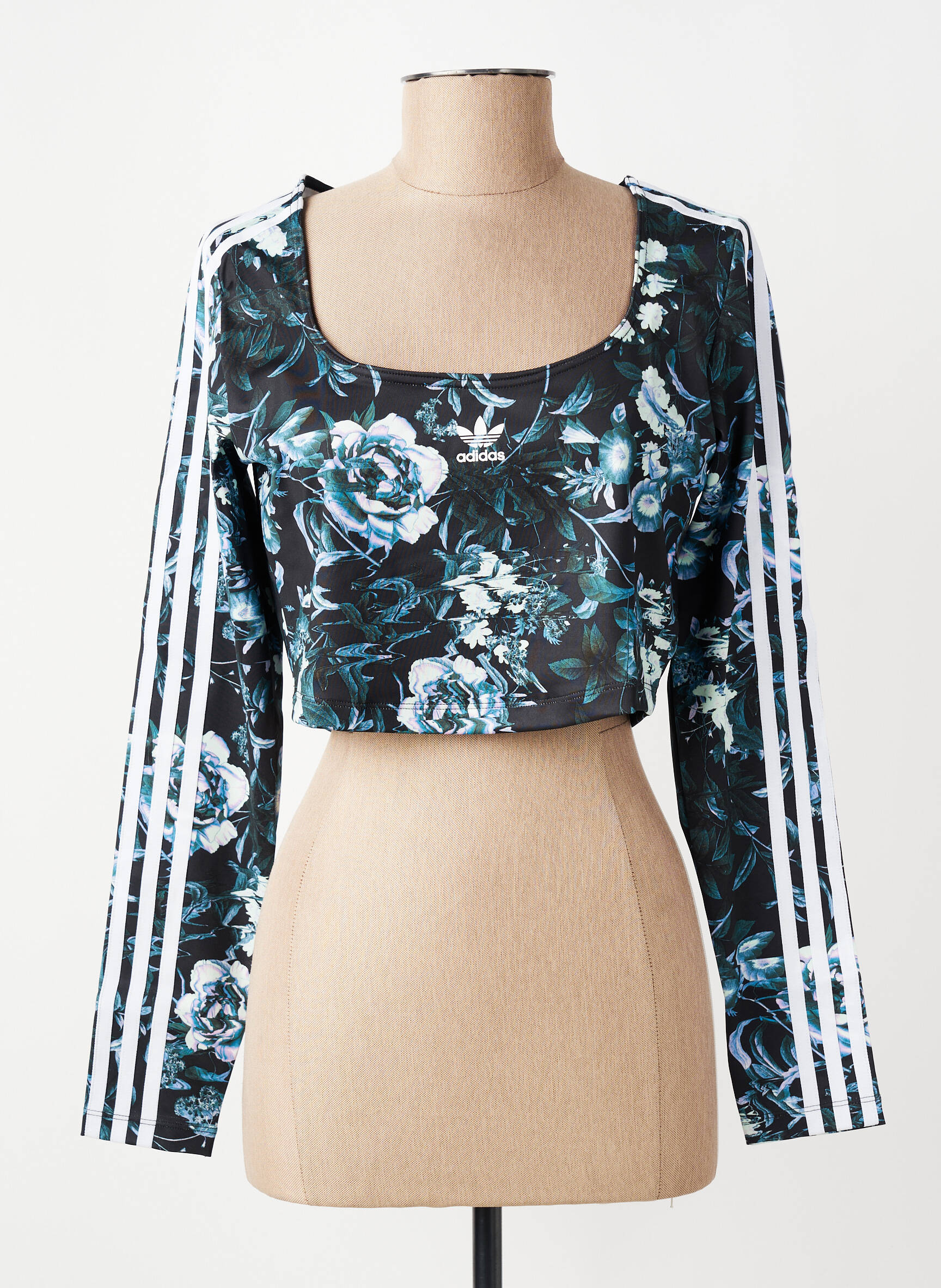 Top noir ADIDAS femme