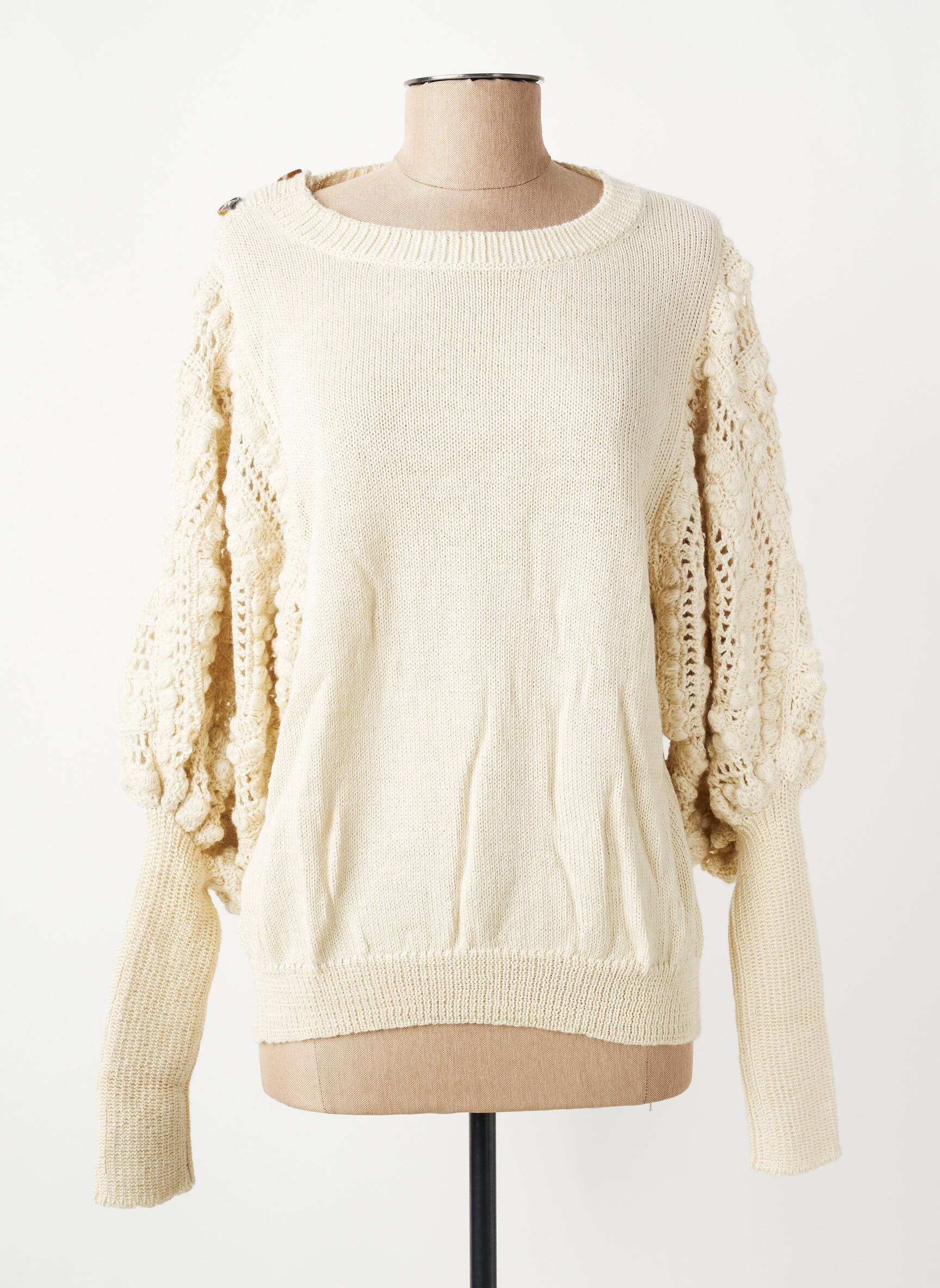 Pull beige STELLA PARDO femme