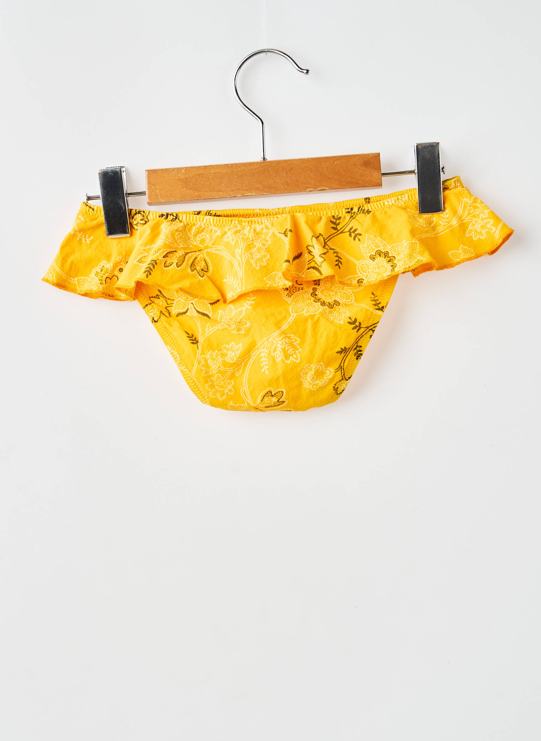 Bas de maillot de bain jaune SUNCHILD fille