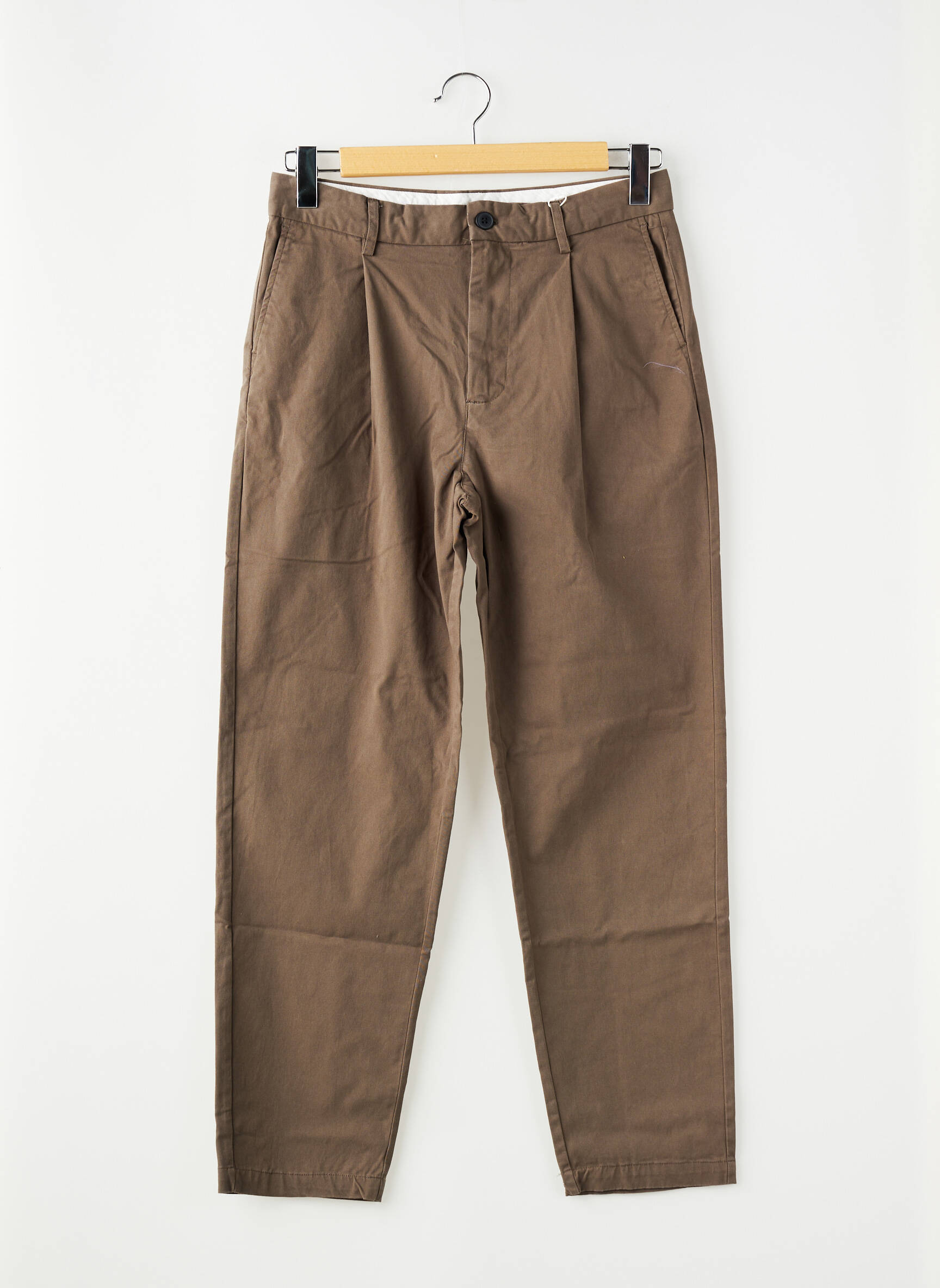 Pantalon droit marron MINIMUM homme