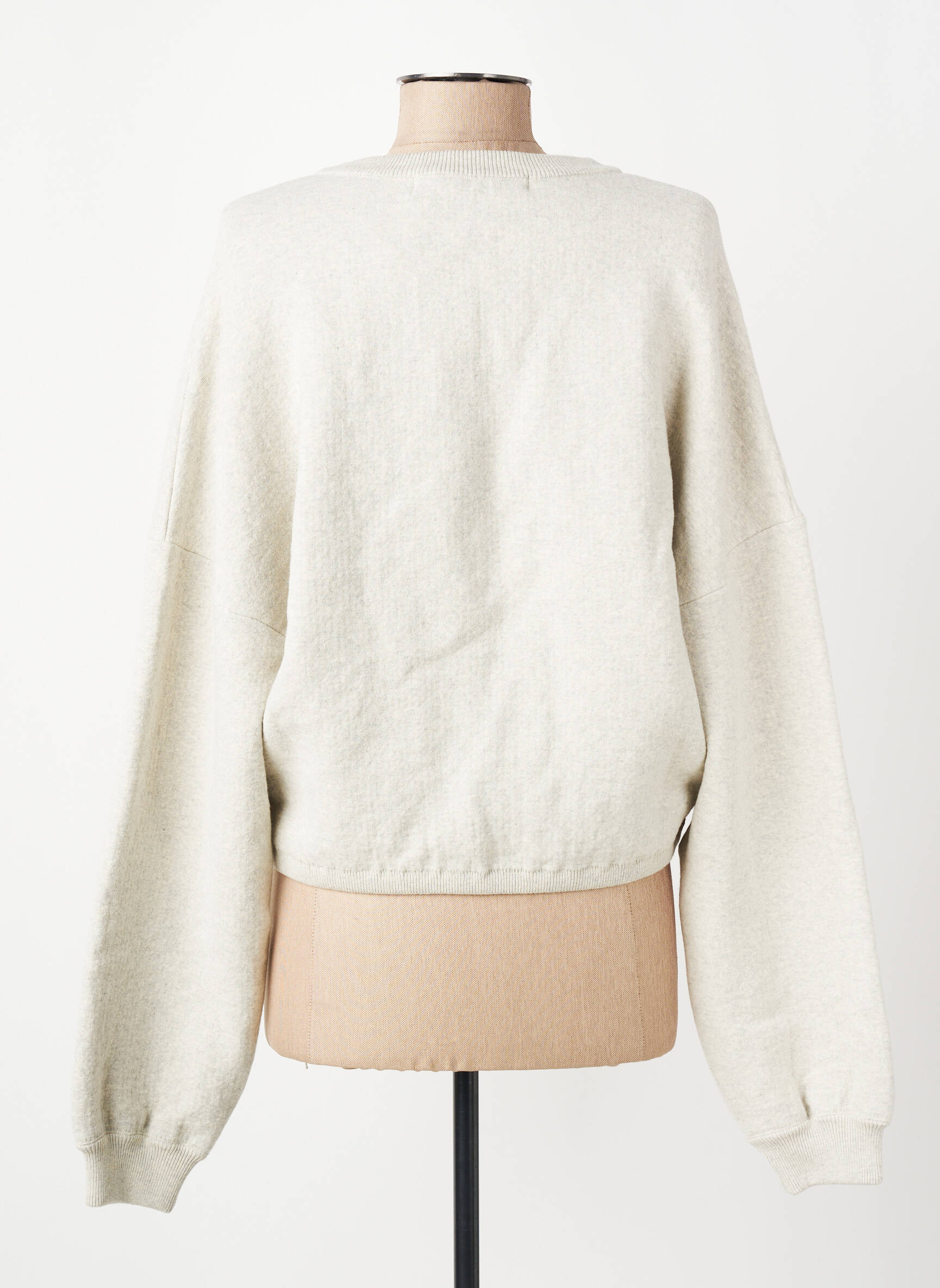 Gilet manches longues gris HUMANOID femme