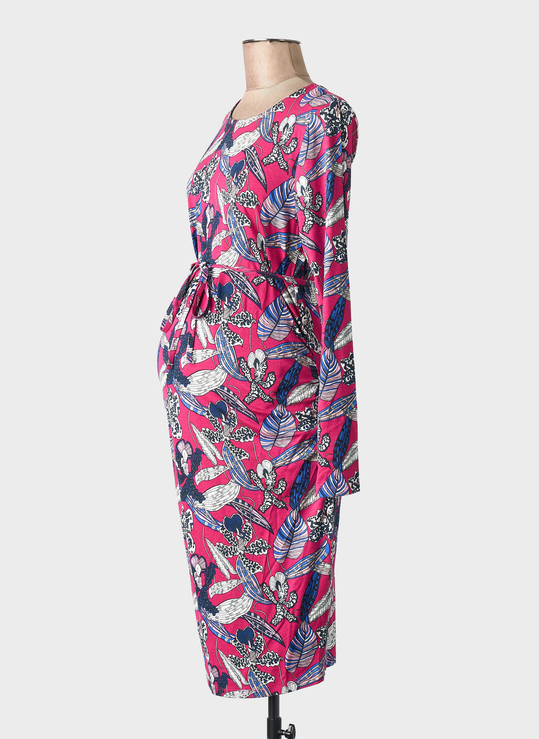 Robe mi-longue rose NOPPIES femme
