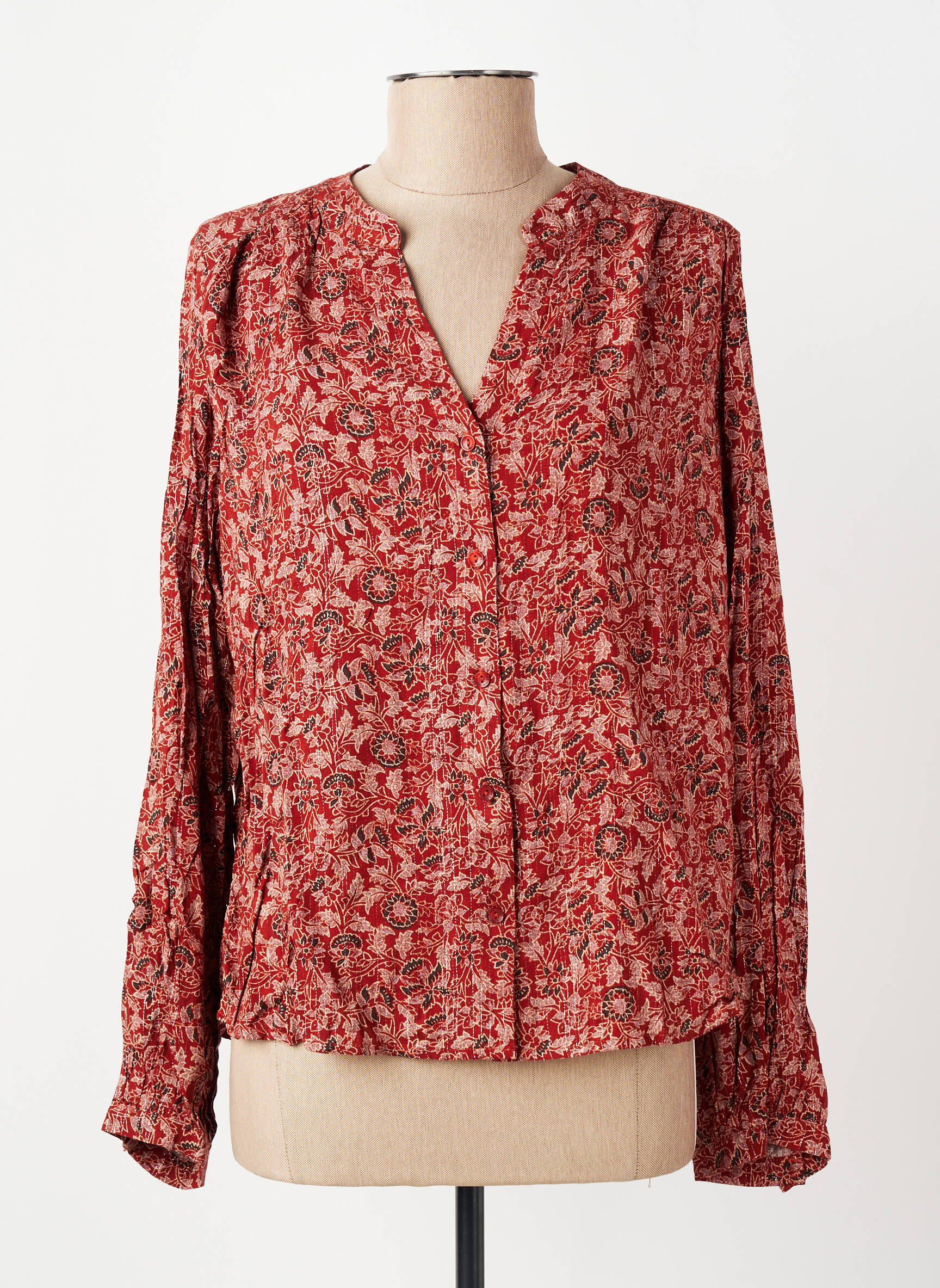 Top marron GRACE & MILA femme