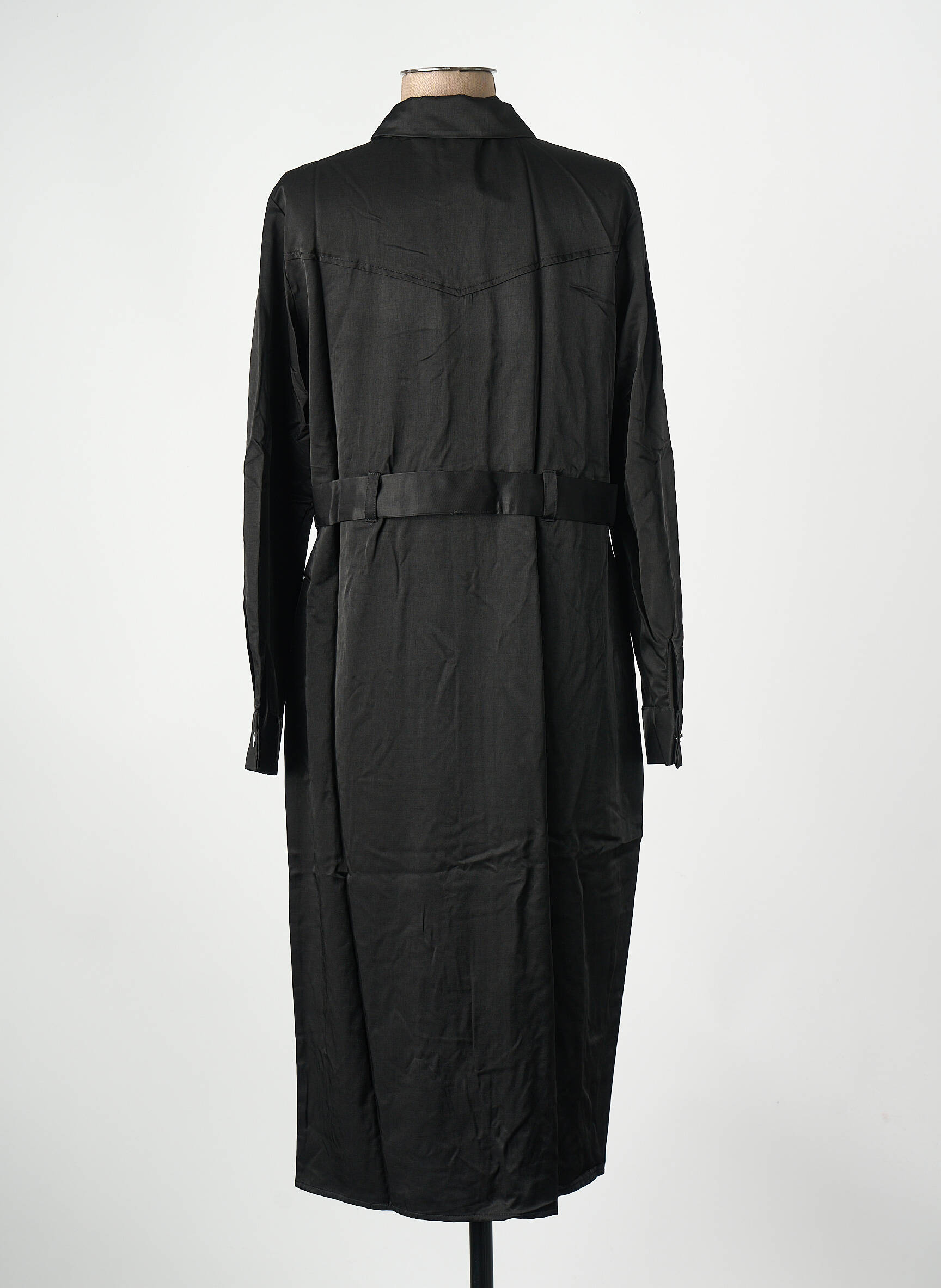 Robe mi-longue noir VILA femme