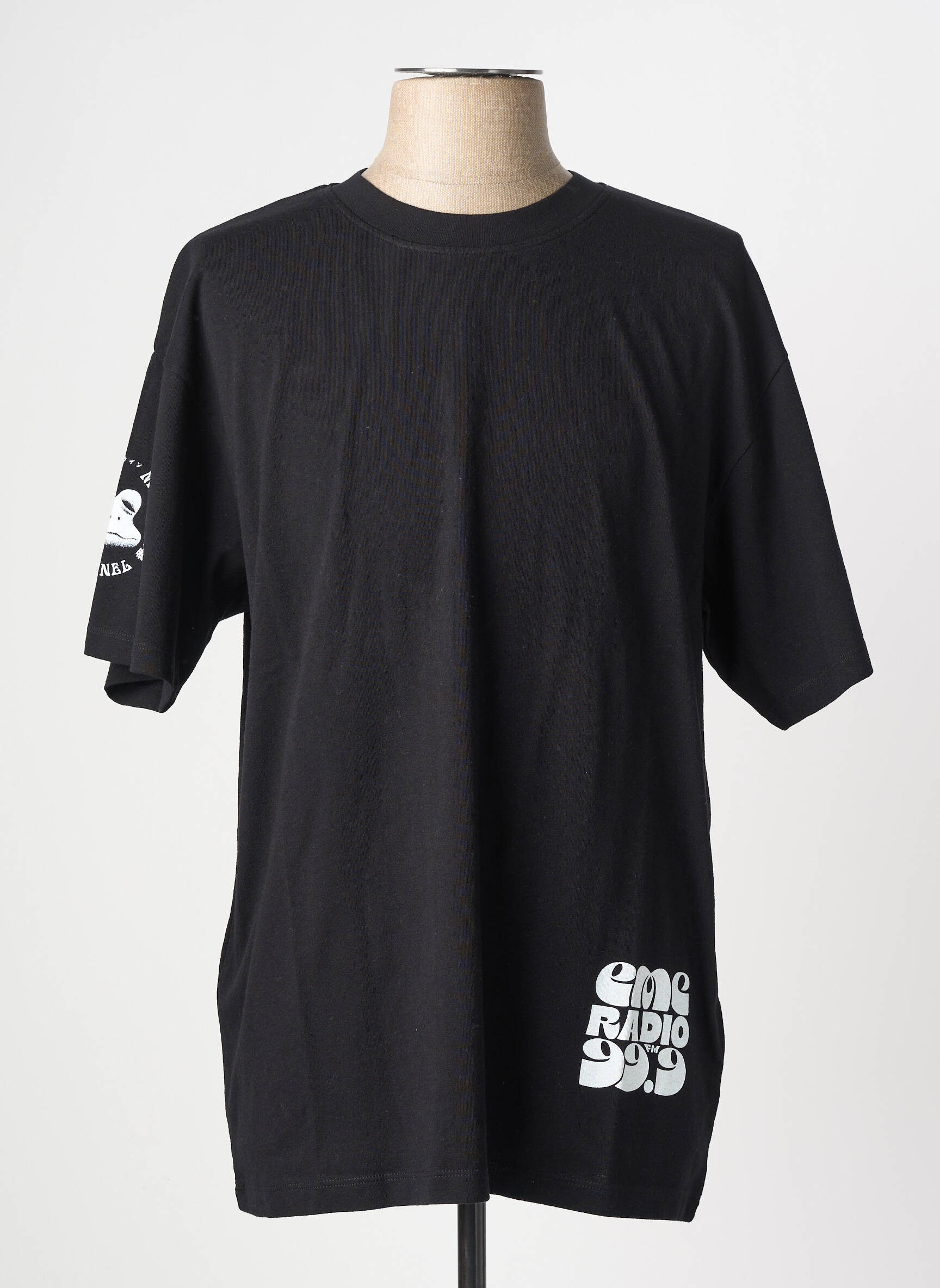 T-shirt noir EDWIN homme