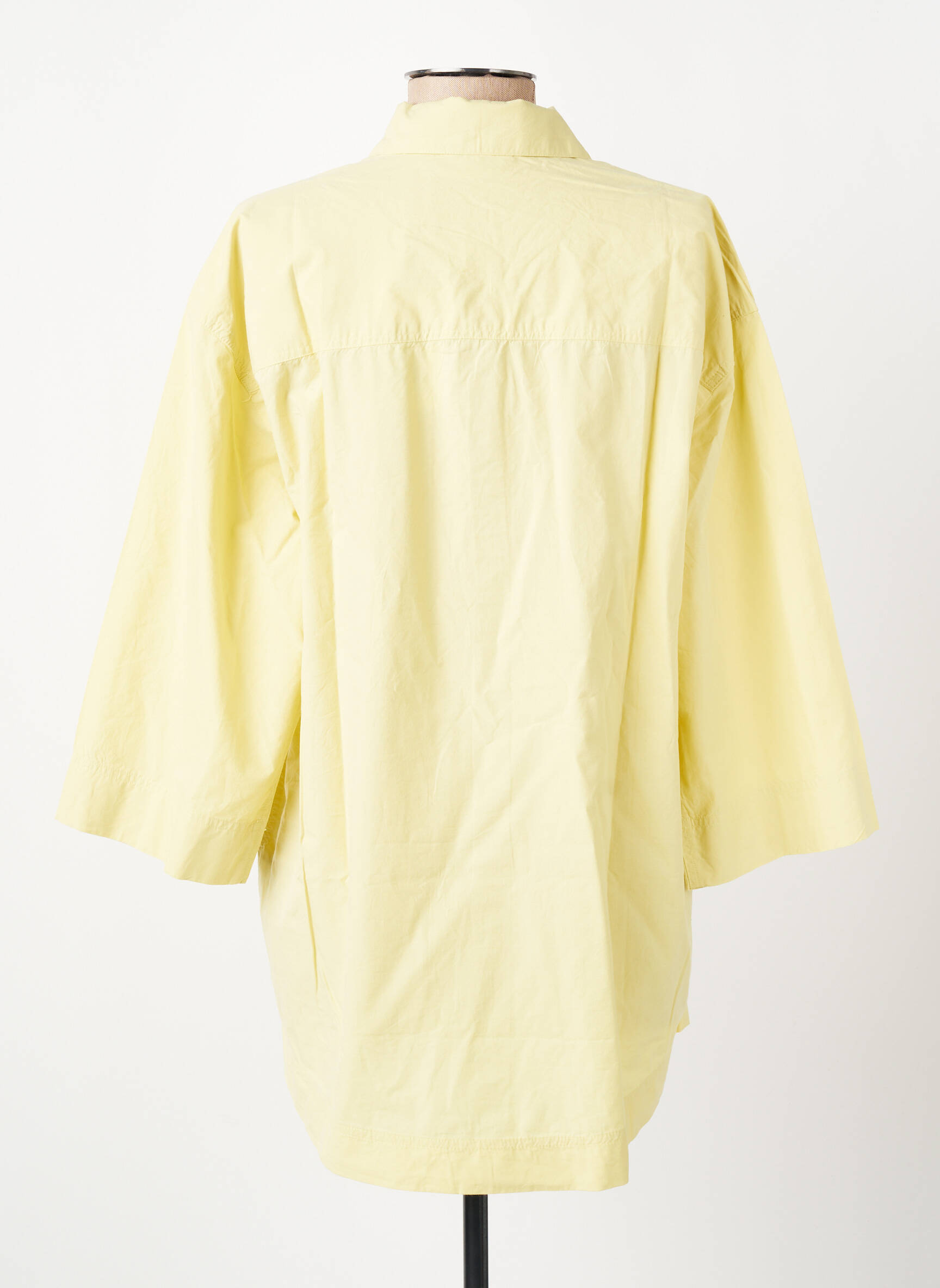 Chemisier manches courtes manches courtes jaune MSCH COPENHAGEN femme