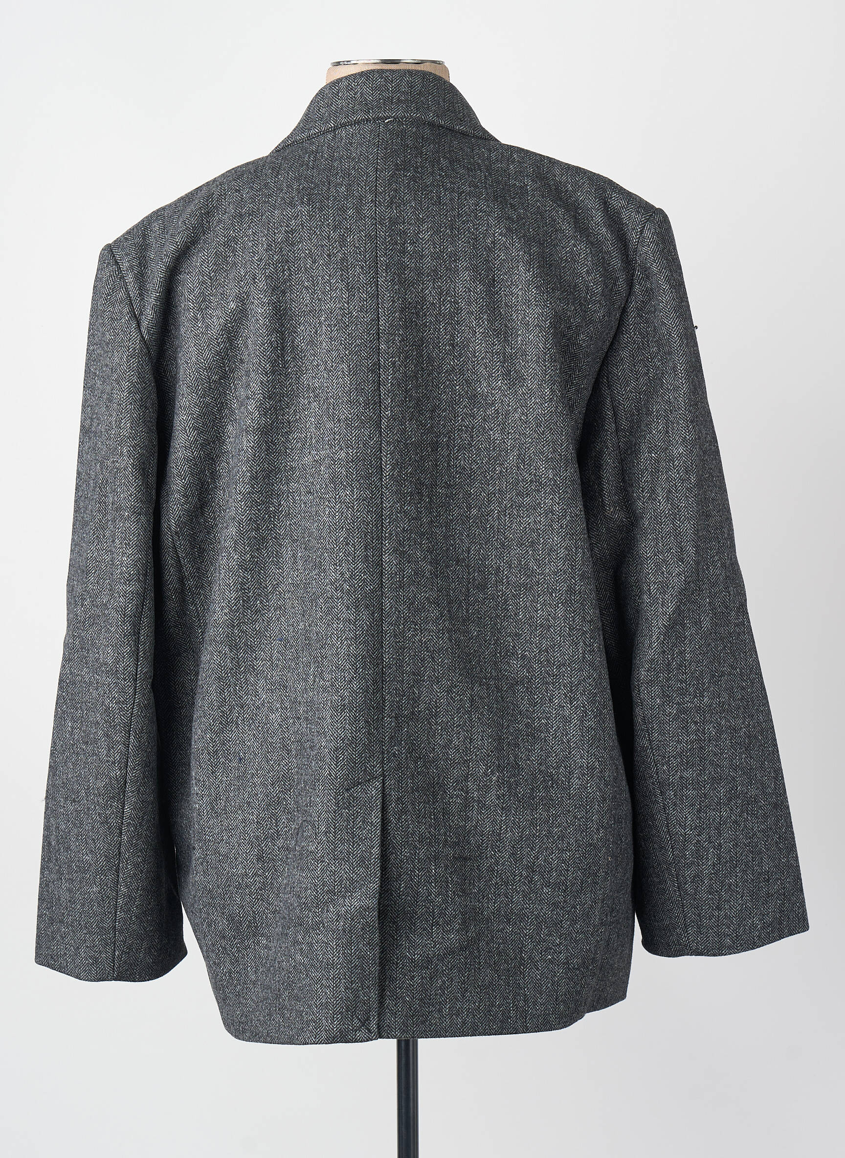 Manteau long gris GINA TRICOT femme