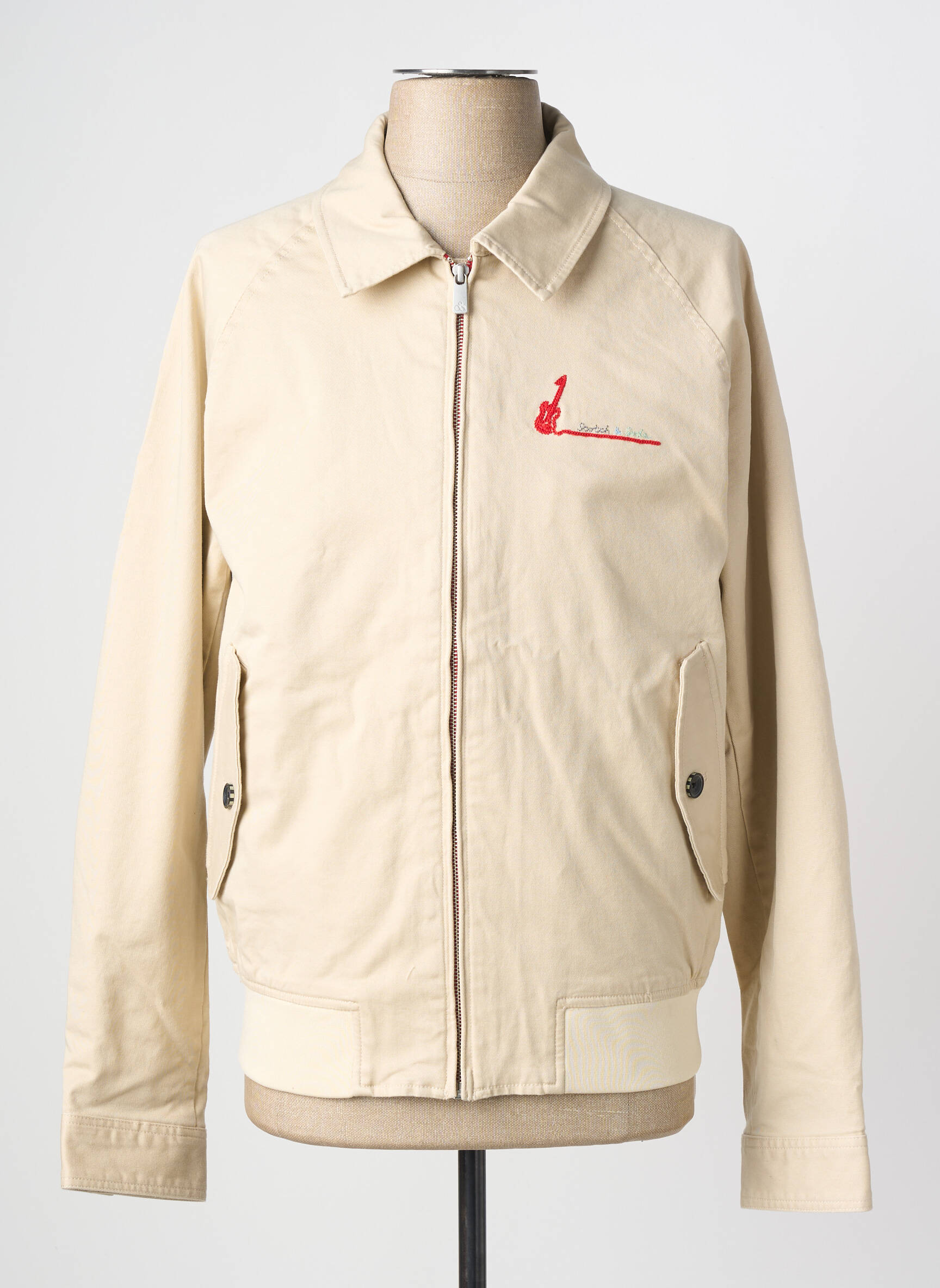 Blouson beige SCOTCH & SODA homme