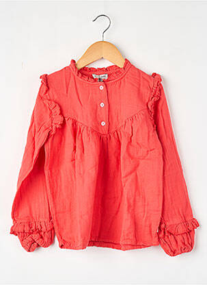 Blouse rouge PETITE LUCETTE fille