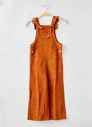 Salopette orange PETITE LUCETTE fille
