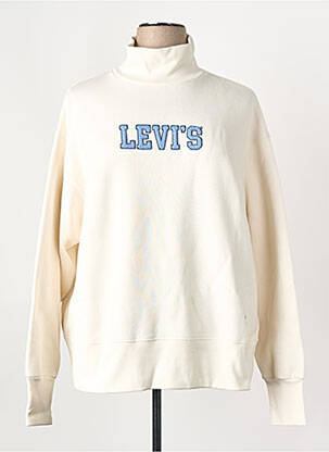 Sweat-shirt blanc LEVI'S femme