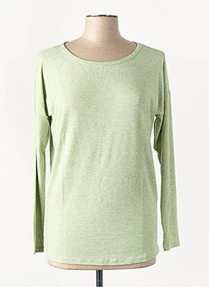 Pull maternité vert SUPERMOM femme