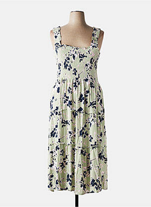 Robe mi-longue vert VERO MODA femme