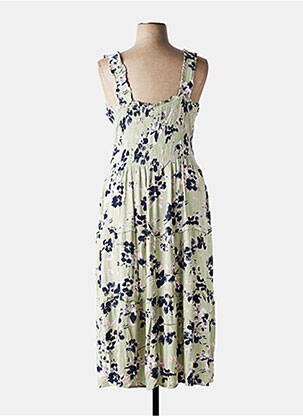 Robe mi-longue vert VERO MODA femme