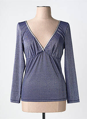 Top bleu LA NOUVELLE femme