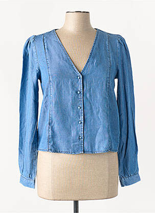 Top bleu VILA femme