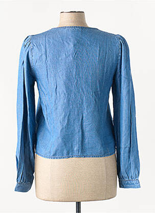 Top bleu VILA femme