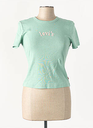 T-shirt vert LEVI'S femme