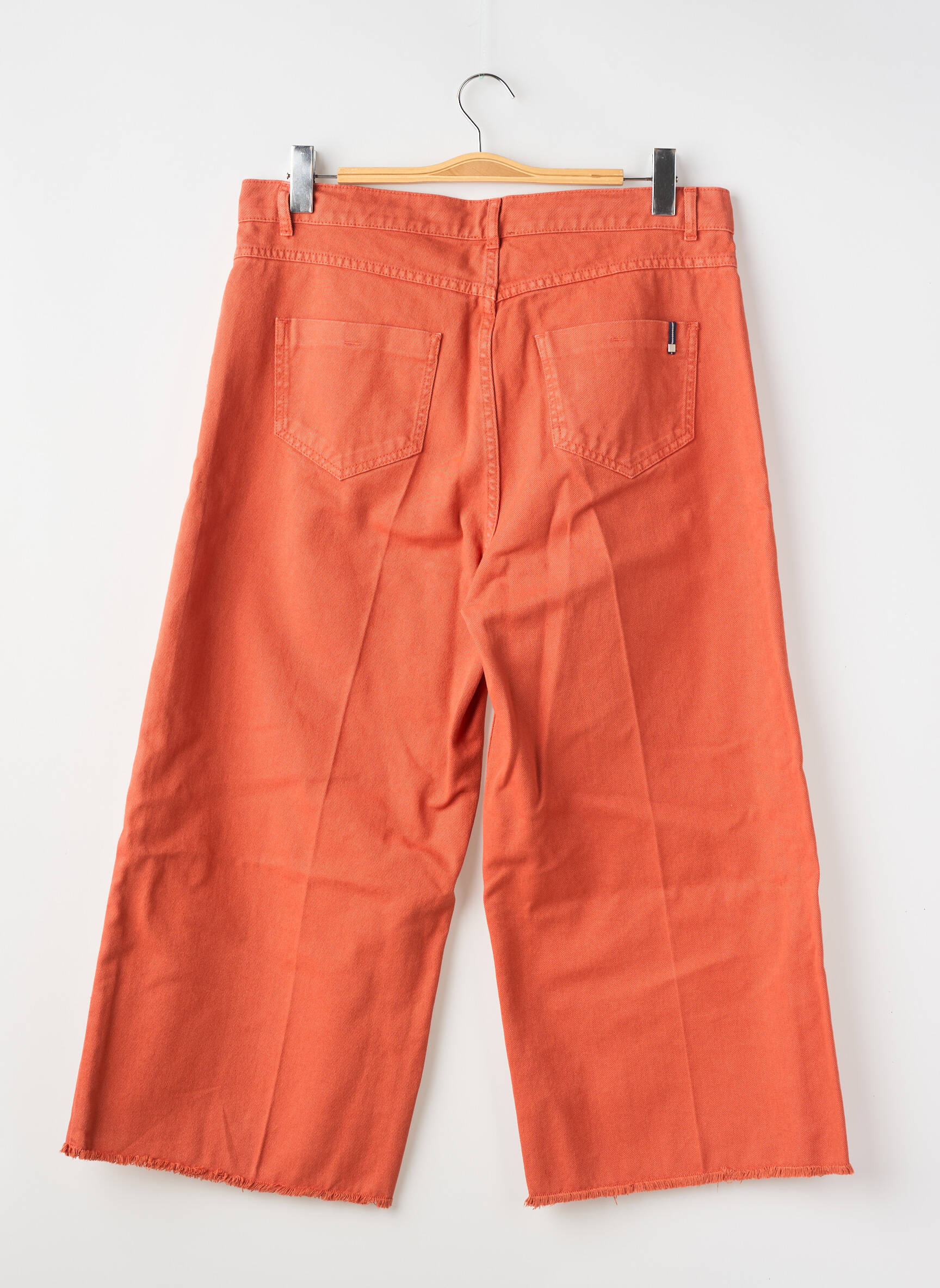 Jeans coupe droite orange PERSONA BY MARINA RINALDI femme