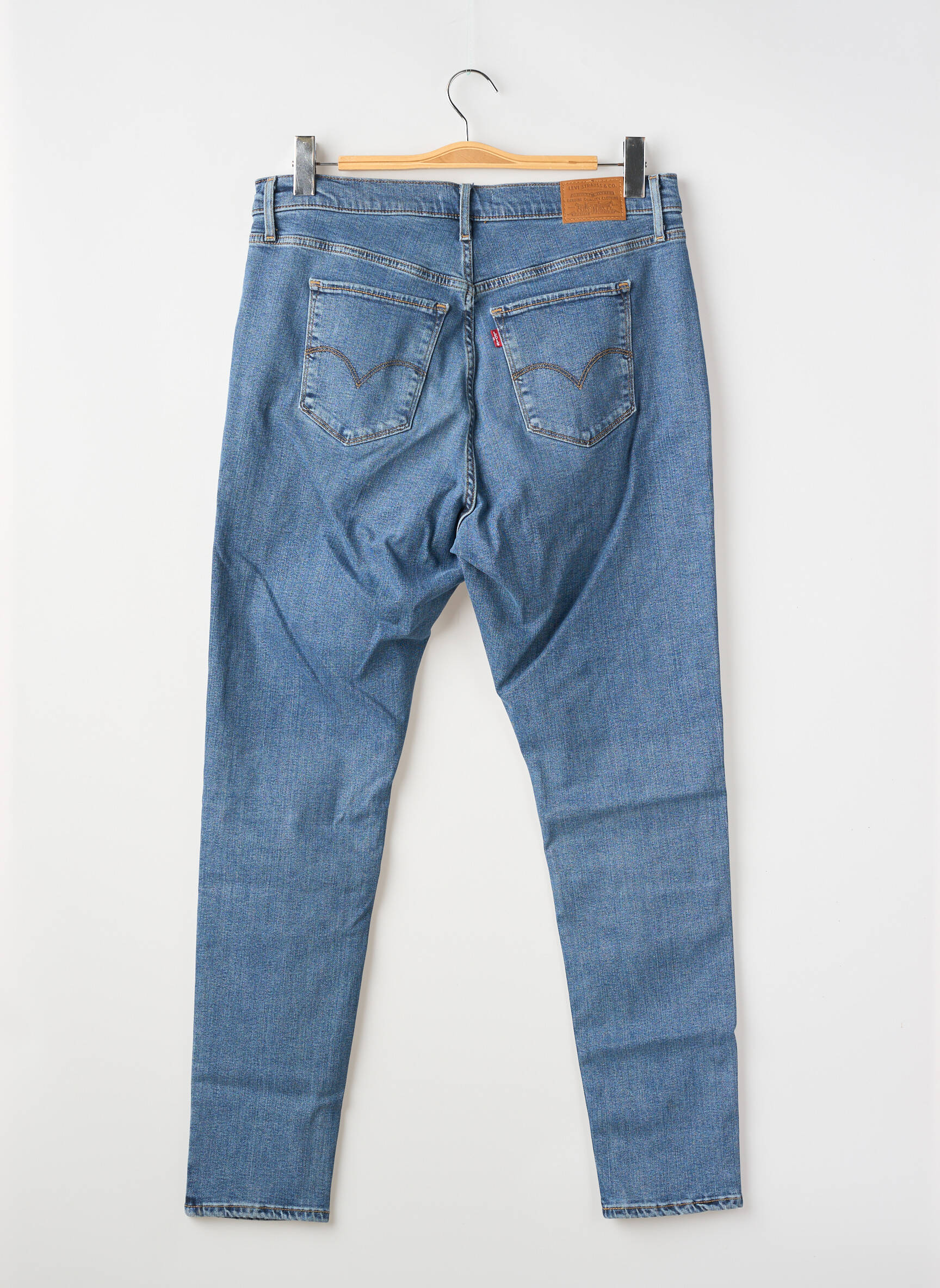 Jeans skinny bleu LEVI'S femme