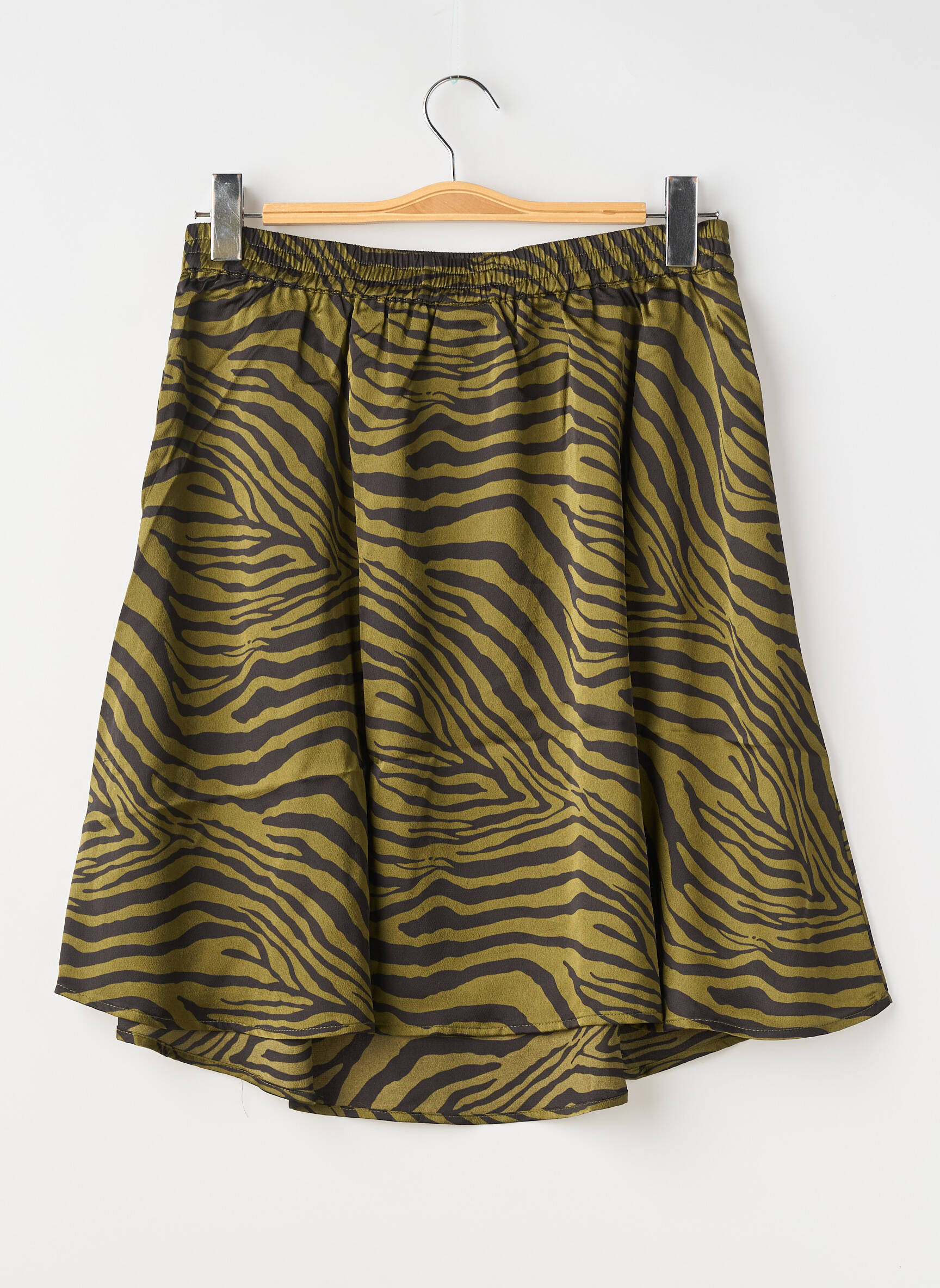 Jupe courte kaki MAMA LICIOUS femme