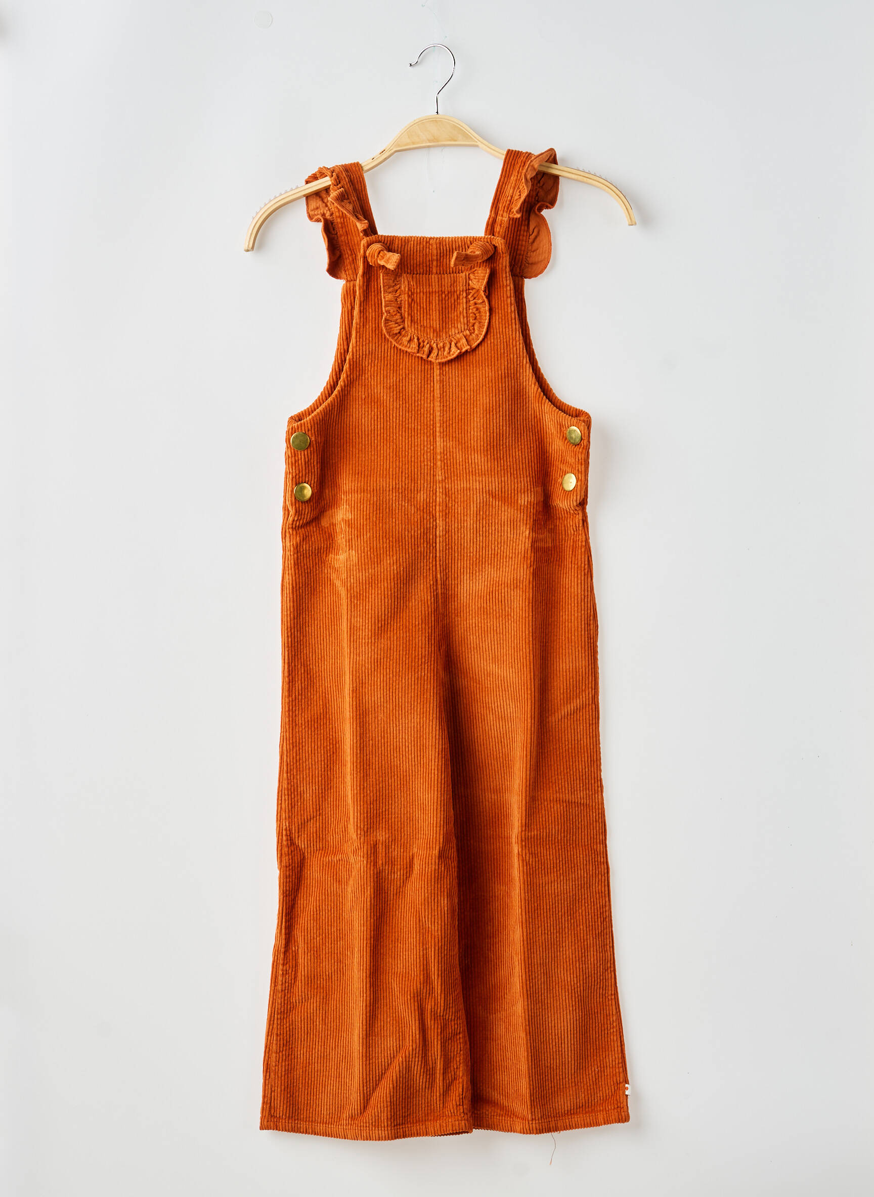 Salopette orange PETITE LUCETTE fille