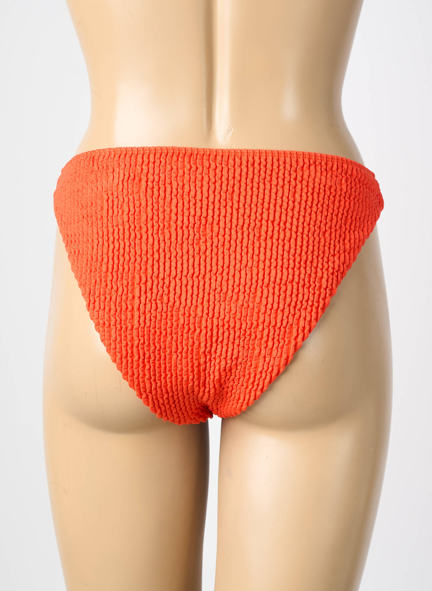 Bas de maillot de bain orange ALBERTINE femme