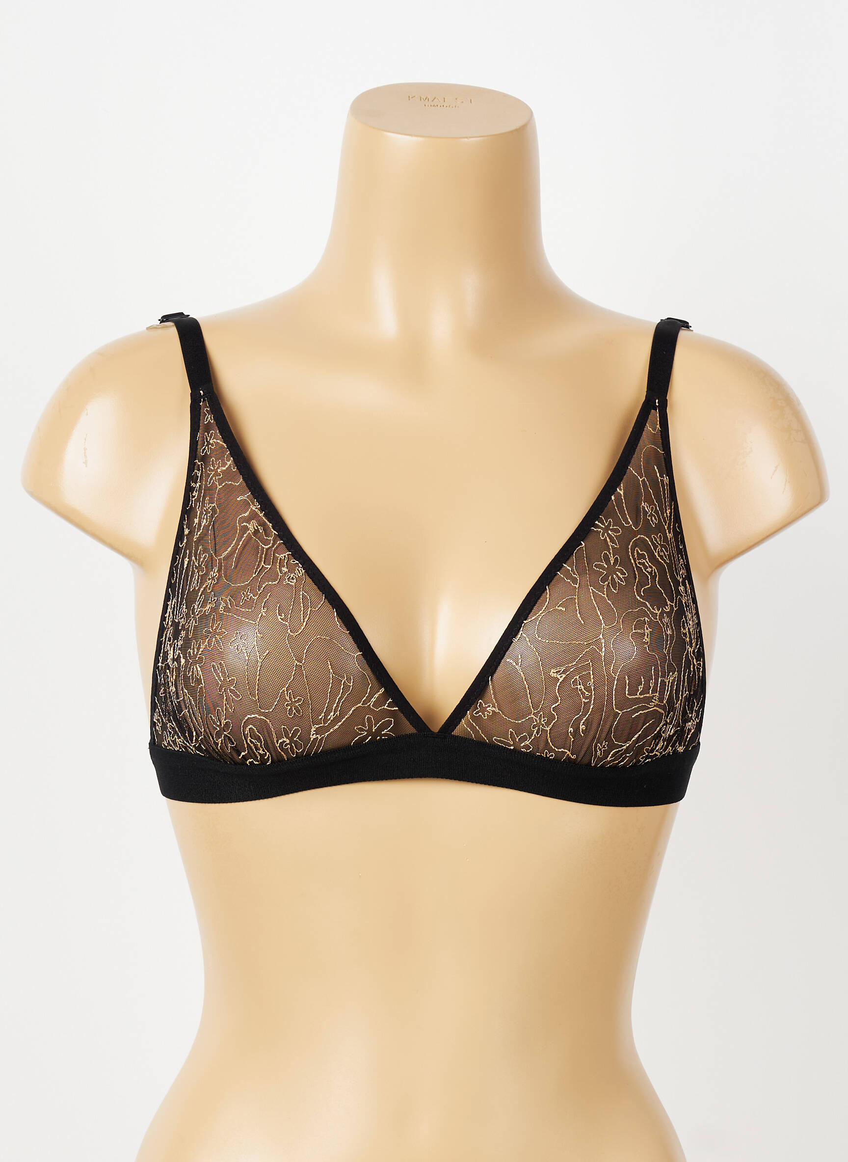 Soutien-gorge noir UNDRESS CODE femme