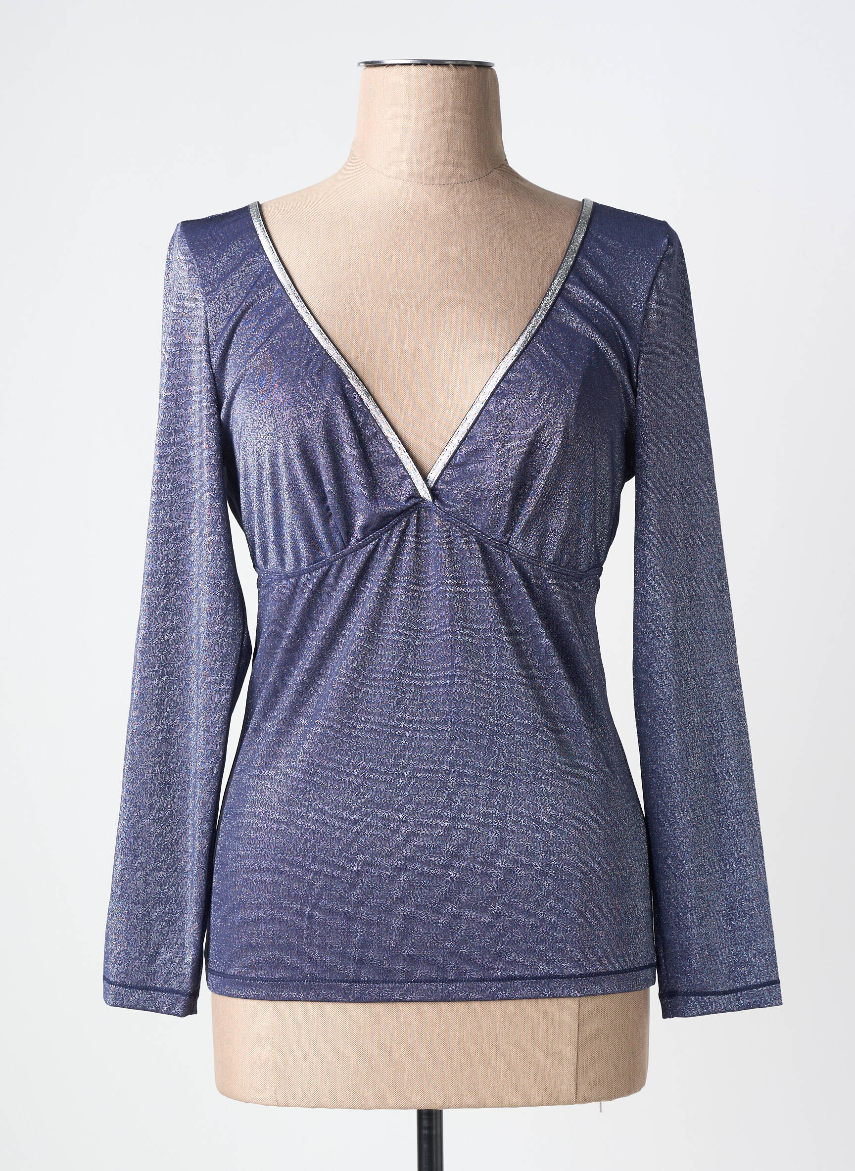 Top bleu LA NOUVELLE femme
