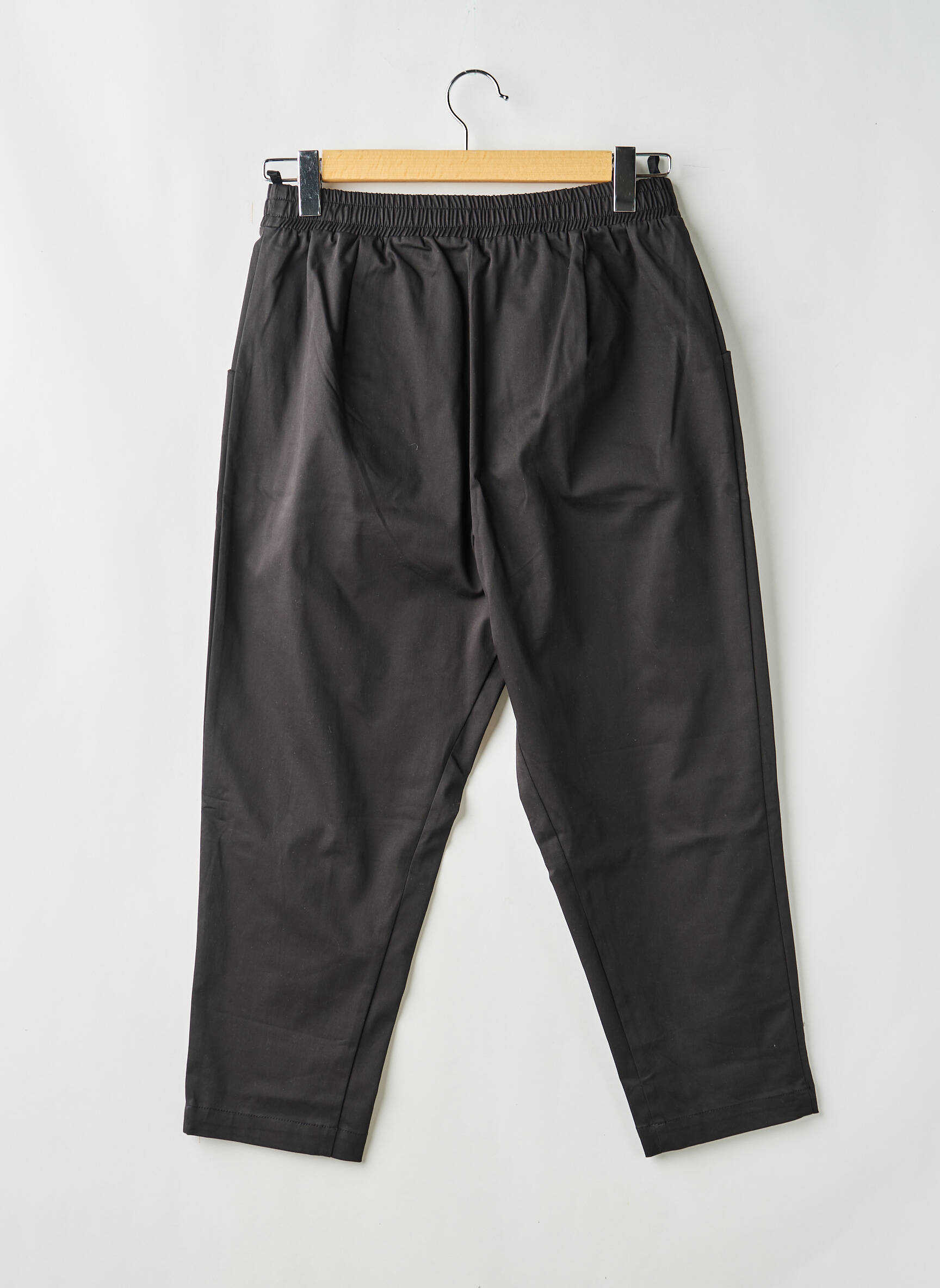 Pantalon droit noir MAT FASHION femme