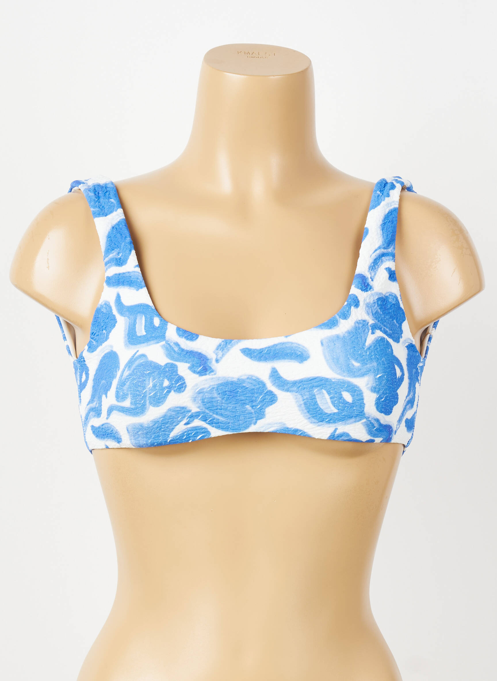 Haut de maillot de bain jaune UNDRESS CODE femme