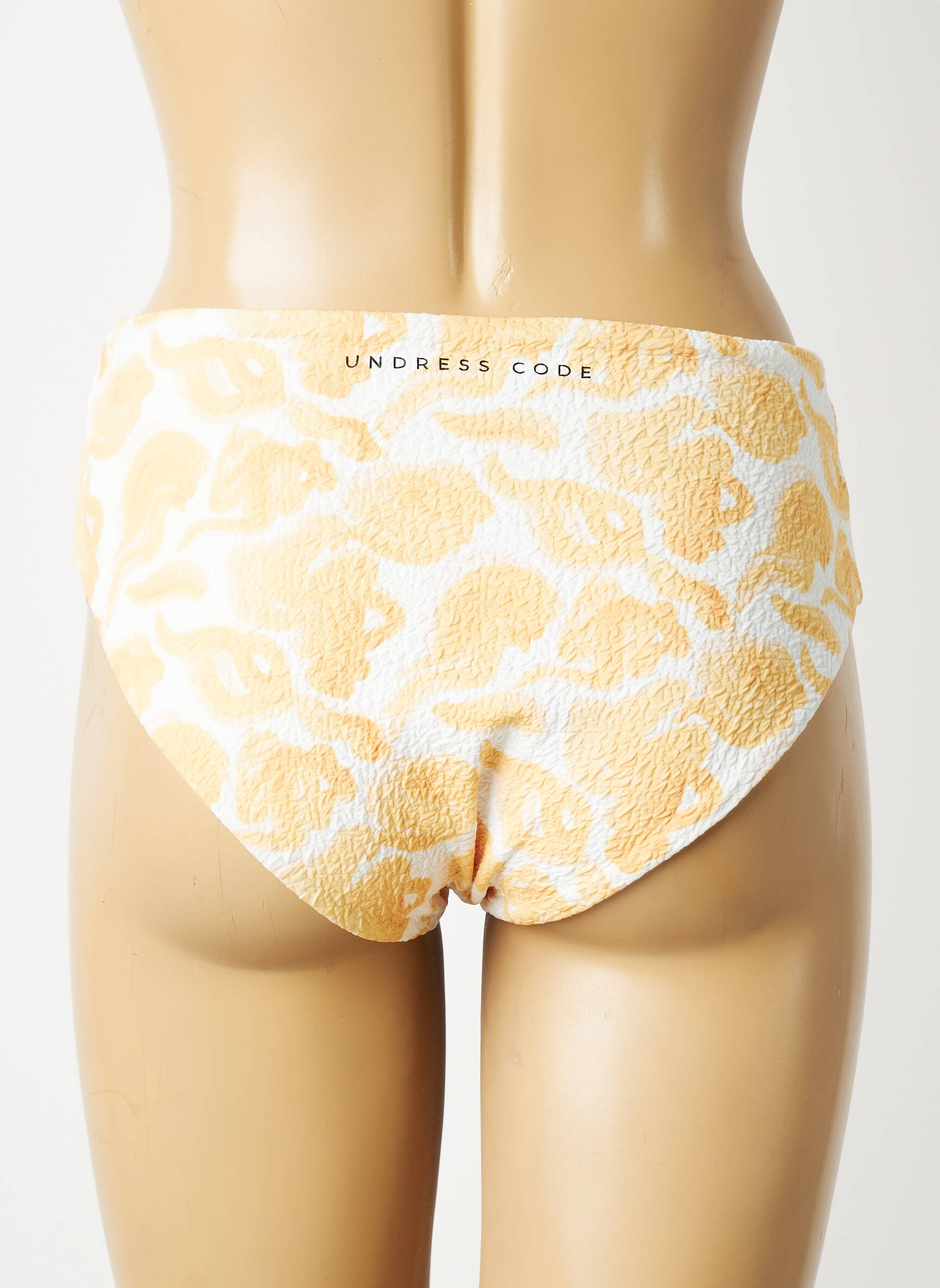 Bas de maillot de bain jaune UNDRESS CODE femme