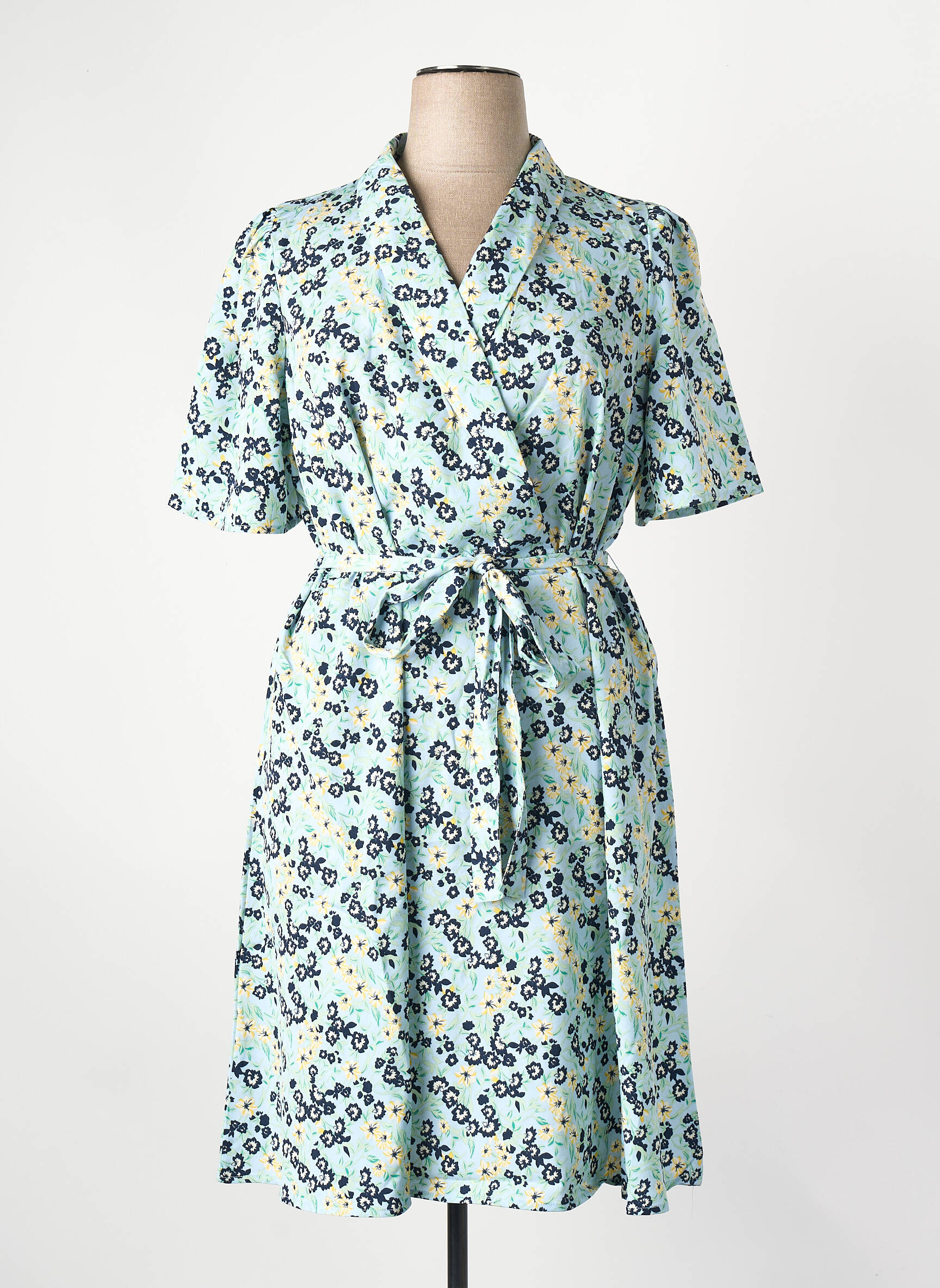 Robe courte bleu EVOKED VILA femme