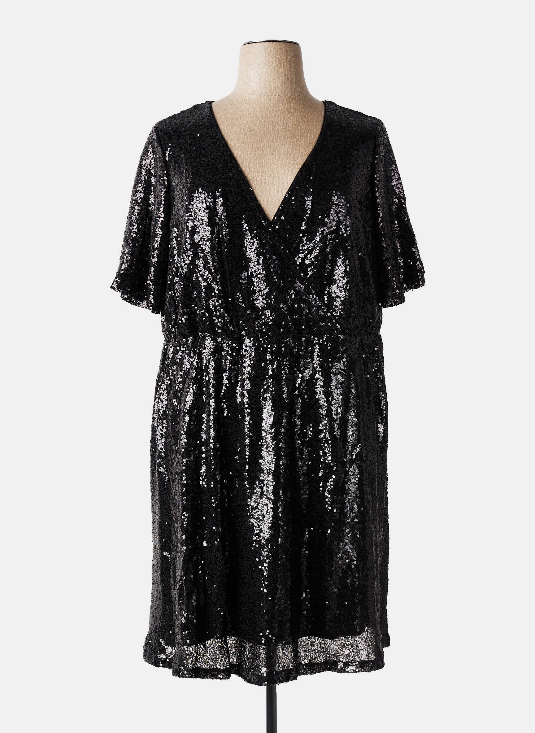 Robe courte noir VERO MODA femme