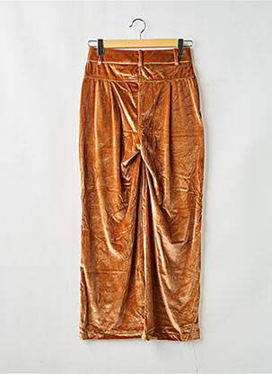 Pantalon large marron STELLA PARDO femme