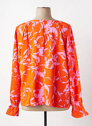 Top orange VERO MODA femme