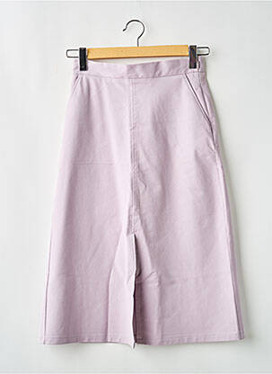 Jupe mi-longue violet MAX MARA femme