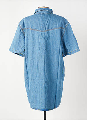 Robe courte bleu RE/DONE femme