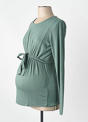 T-shirt / top maternité vert NOPPIES femme