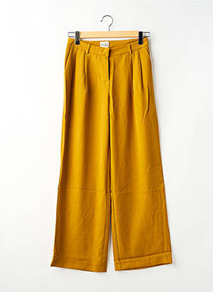 Pantalon droit marron WILD femme