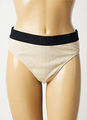 String beige ICONE femme