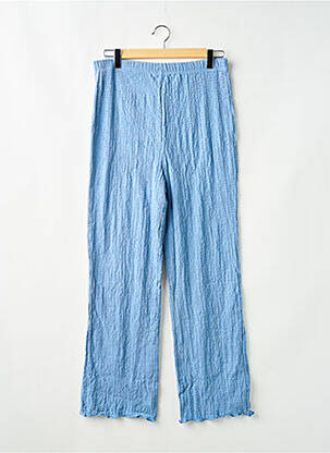 Pantalon droit bleu MAMA LICIOUS femme