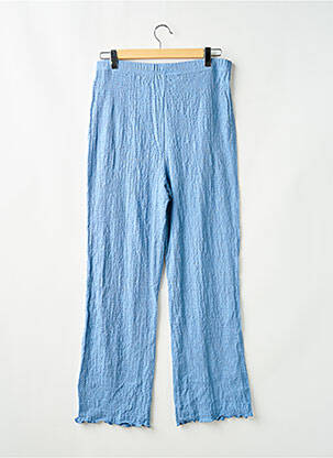 Pantalon droit bleu MAMA LICIOUS femme